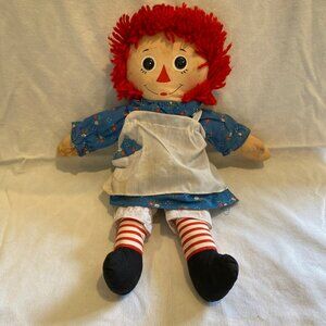 Vintage Raggedy Ann Doll 20” - Johnny Gruelle Copyright - Classic‎ Collectible